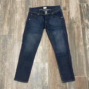 NWOT Hudson Colin Flap Crop jeans